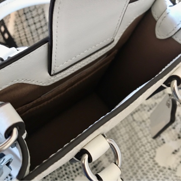 NWT Coach North South Mini Tote In Signature Canvas - Picture 13 of 14